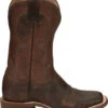 'Tony Lama' Women's 11" Delaney Western Square Toe - Brown -Shoe Joy Shop TNL 004 XT5152L 1024x1024@2x