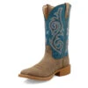 'Twisted X' Women's 11" Tech X Western Square Toe - Bomber / Stormy Blue -Shoe Joy Shop WXTR001.07 4800x4800 R 1024x1024@2x