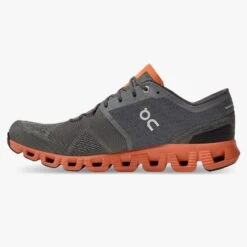 'On Running' Men's Cloud X - Rust / Rock -Shoe Joy Shop cloud x 2 fw21 rust rock m g4 1024x1024@2x