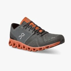 'On Running' Men's Cloud X - Rust / Rock -Shoe Joy Shop cloud x 2 fw21 rust rock m g6 1024x1024@2x