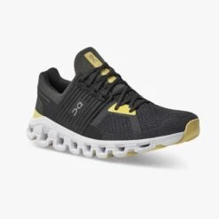'On Running' Men's Cloudswift - Magnet / Citron -Shoe Joy Shop cloudswift 2 fw21 magnet citron m g6 1024x1024@2x