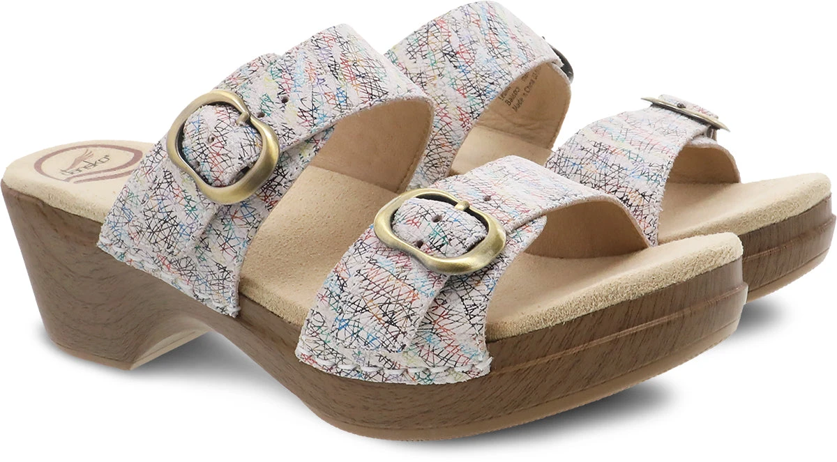 'Dansko' Women's Sophie - White Multi 7 'Dansko' Women's Sophie - White Multi - Image 5