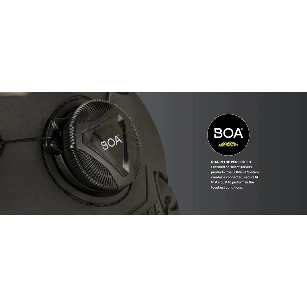 'Korkers' Men's Polar Vortex 1200GR Snow/Ice Trec Soles - Black 9 'Korkers' Men's Polar Vortex 1200GR Snow/Ice Trec Soles - Black - Image 7