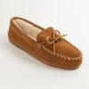 'Minnetonka' Men's Pile Lined Hardsole Moc Slipper - Brown (Ext. Sizes) -Shoe Joy Shop mens slippers pile hardsole brown 3902 03 22254e4f 493a 4726 9542 b83a847c6d90 1024x1024@2x