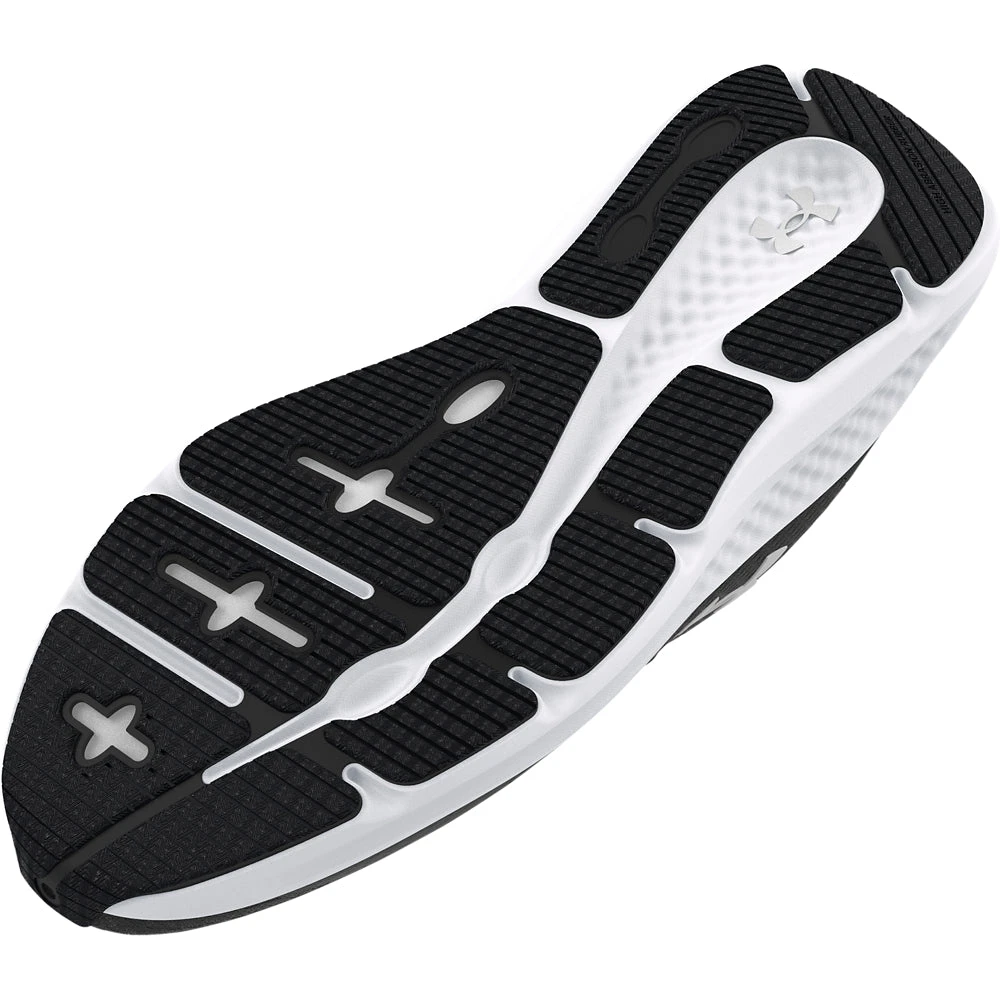 'Under Armour' Men's Charged Pursuit 3 - Black / White 5 'Under Armour' Men's Charged Pursuit 3 - Black / White - Image 3